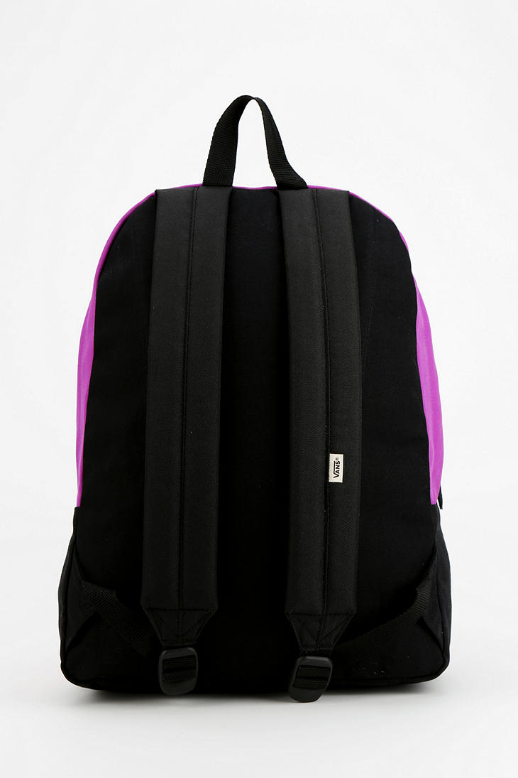 color block vans backpack