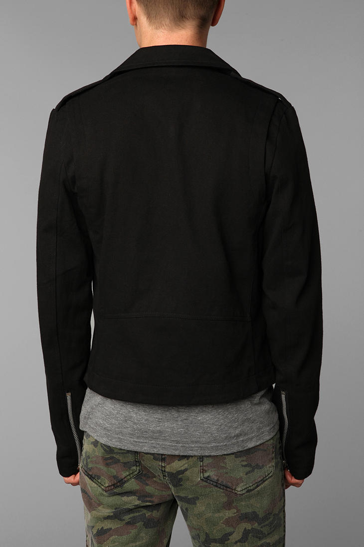 Tripp Nyc Tripp Nyc Moto Jacket in Black for Men Lyst