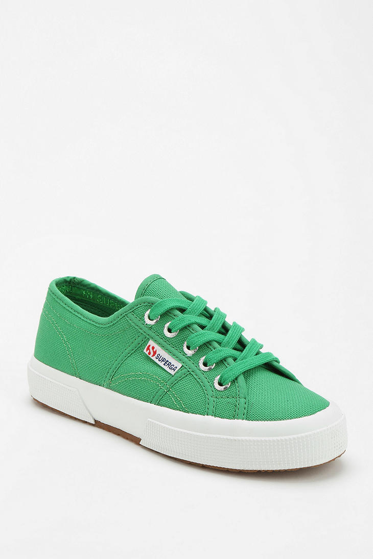 green superga sneakers