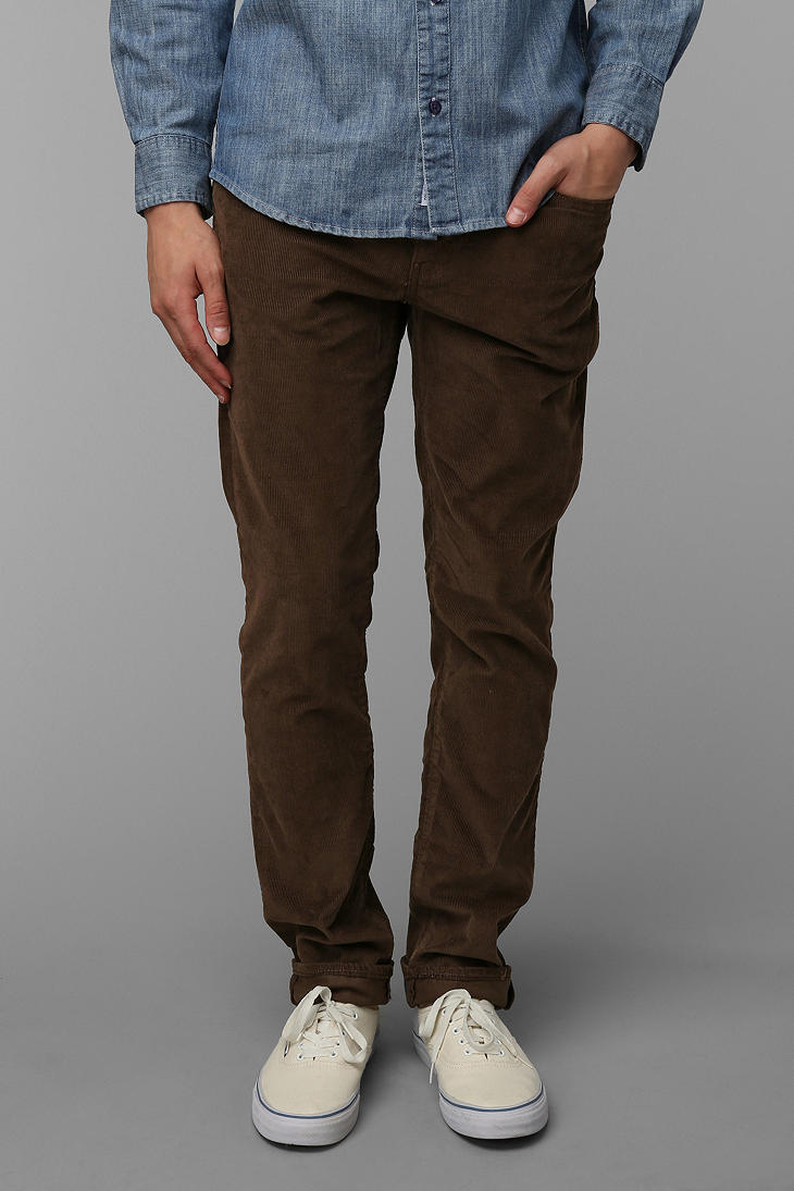 Urban Outfitters Levis 511 Corduroy Pant in Brown for Men - Lyst