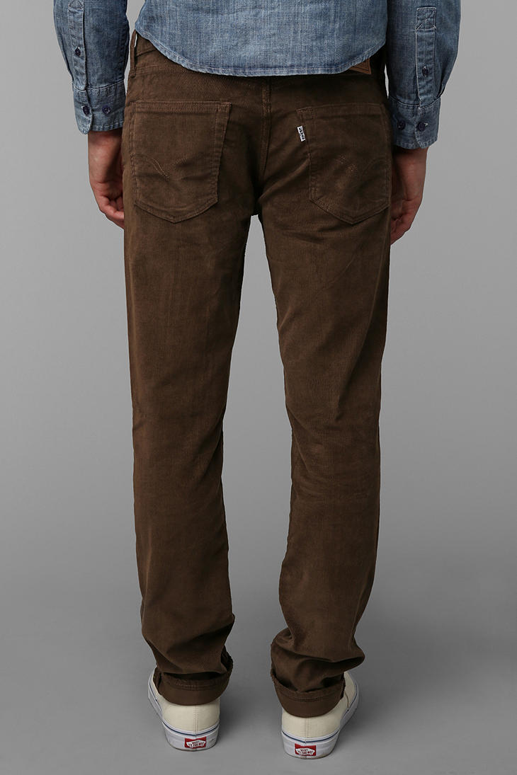 Urban Outfitters Levis 511 Corduroy Pant in Brown for Men | Lyst Canada