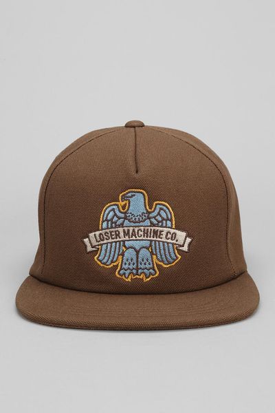 Urban Outfitters Loser Machine Mercury Snapback Hat in Brown for Men | Lyst