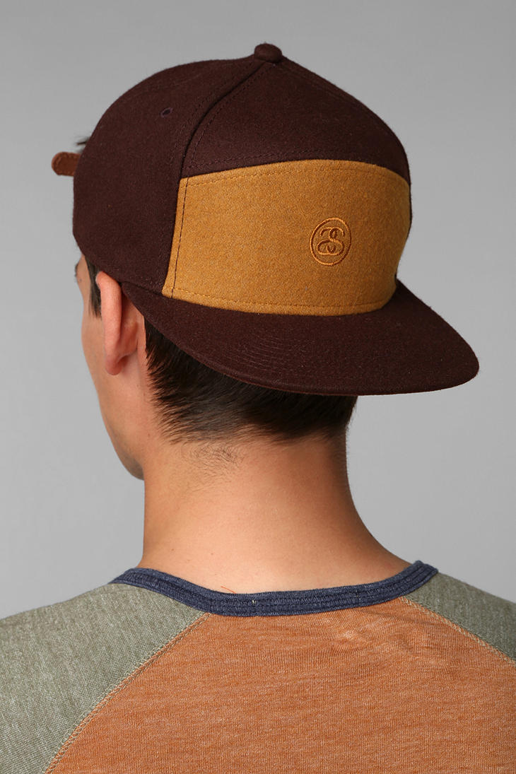 Urban Outfitters Stussy Wool Arch Strapback Hat in Brown for Men Lyst