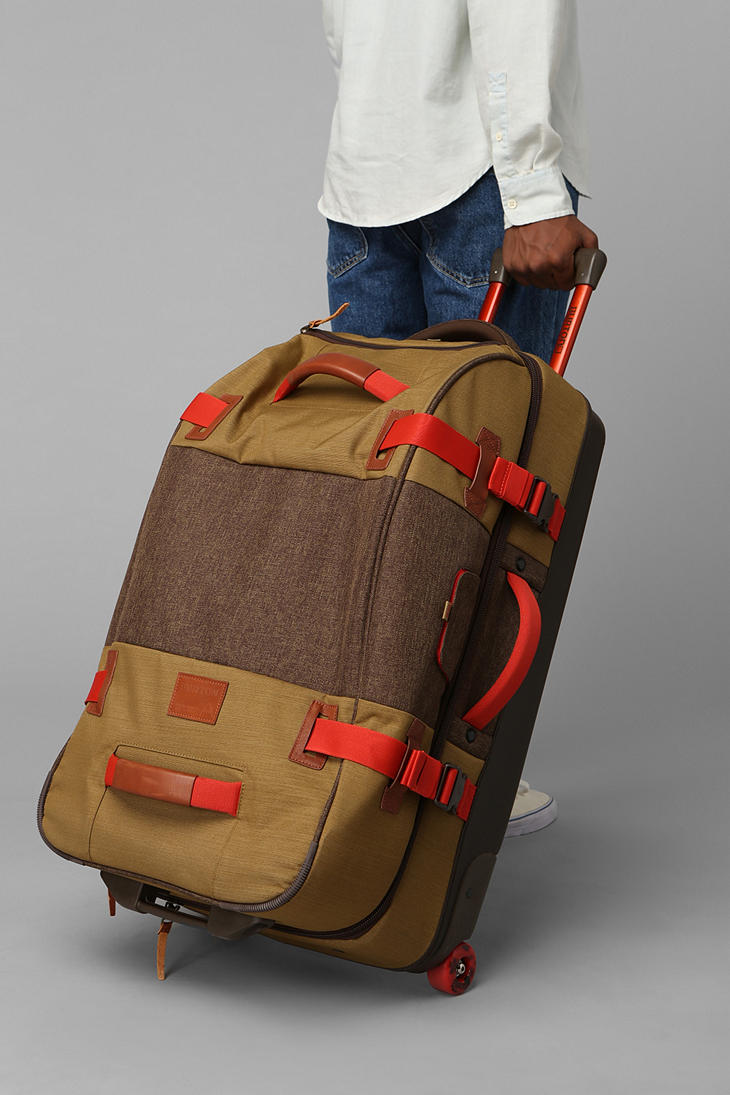 Urban Outfitters Burton Wheelie Double Deck Suitcase in Brown | Lyst