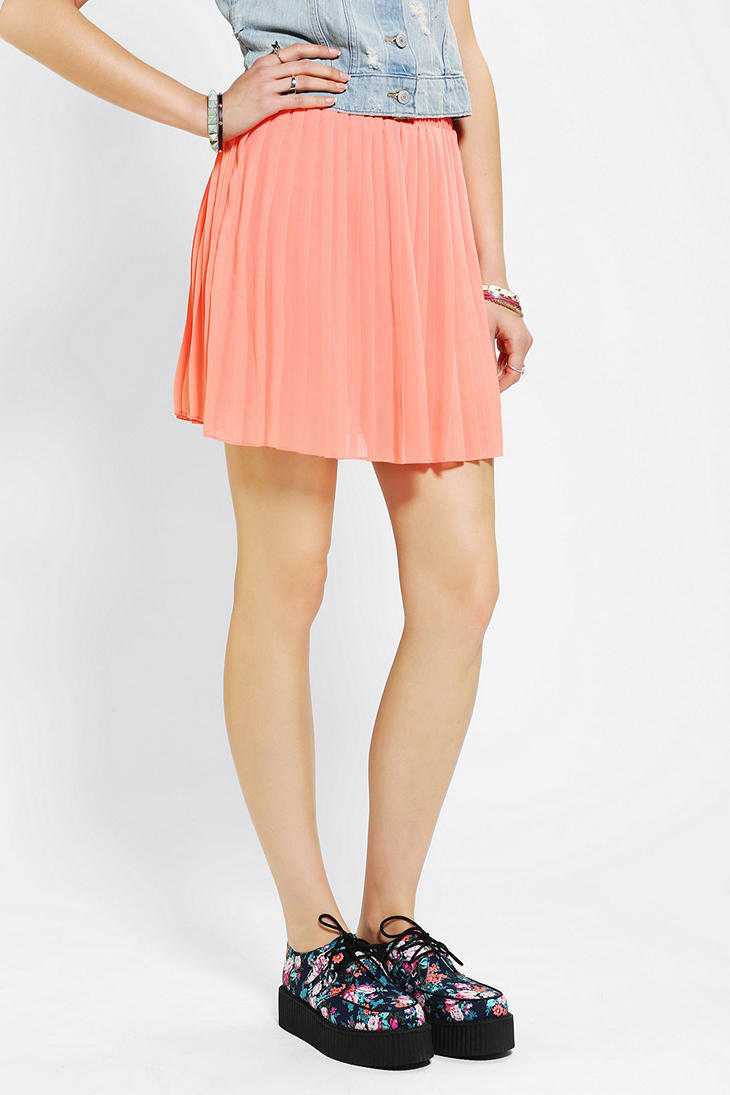 urban outfitters glitter skirt