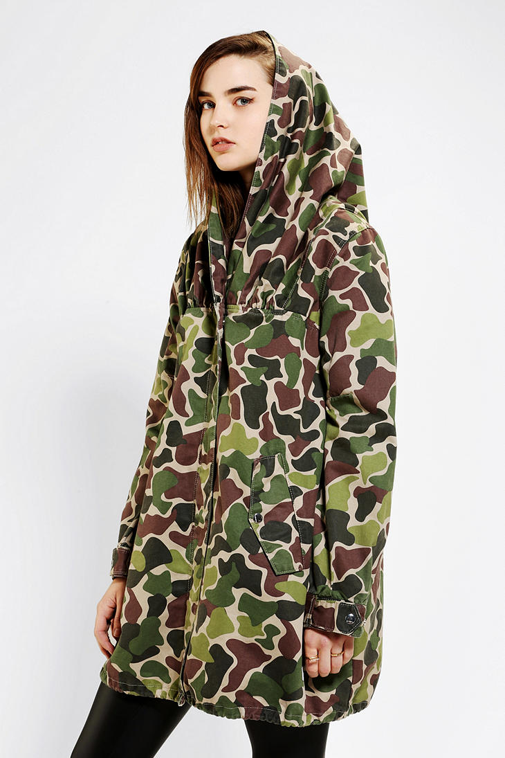 adidas camo coat