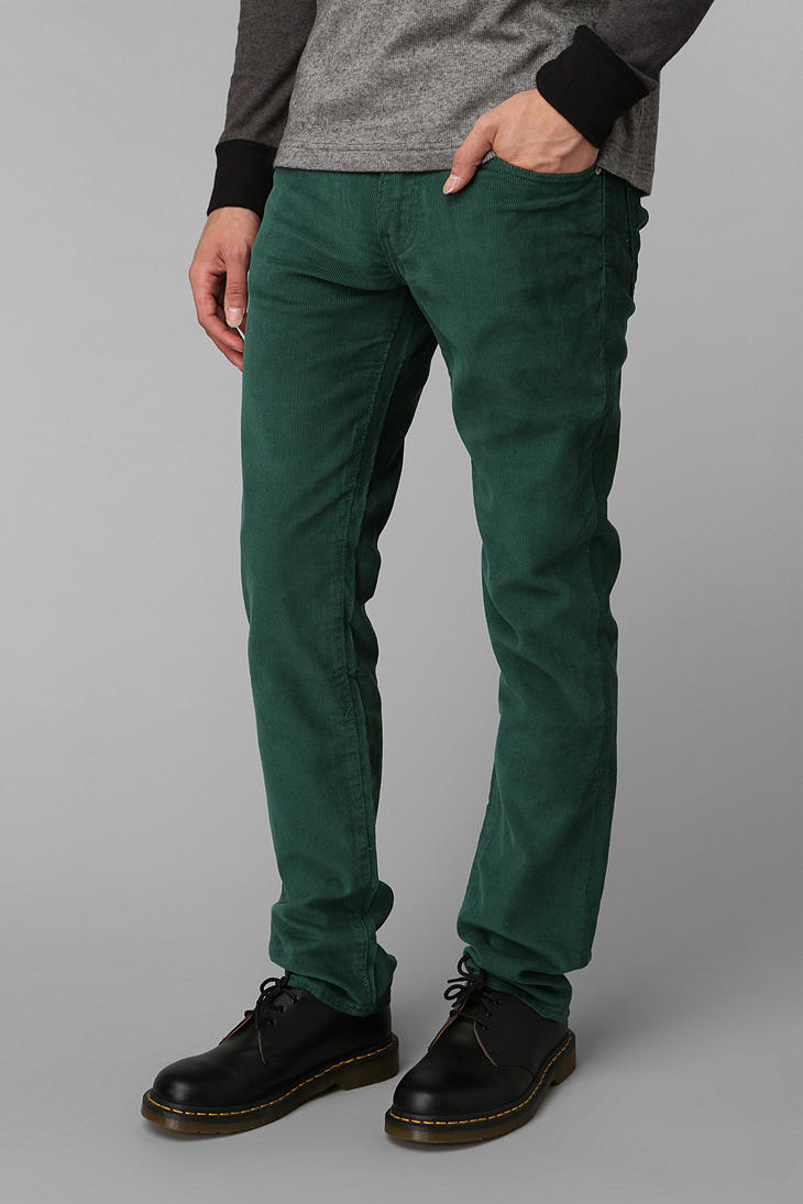 levis green corduroy pants