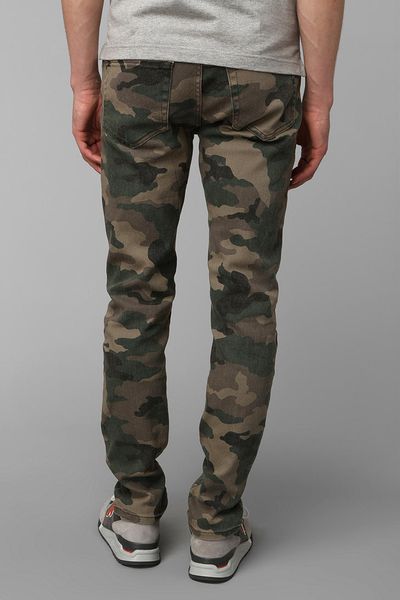 Urban Outfitters Standard Cloth Super Skinny Camo Pants in Green for ...