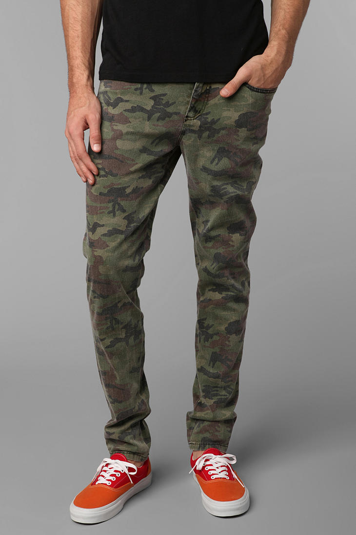 Tripp Nyc Camo Rocker Pant in Green for Men - Lyst