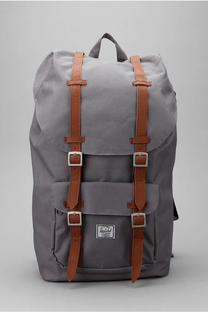 Lyst - Herschel Supply Co. Little America Backpack in Gray