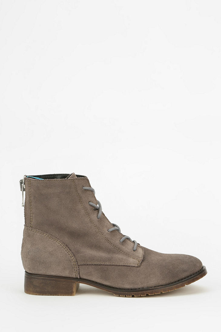 Lyst - Urban outfitters Steve Madden Rawling Laceup Boot in Gray