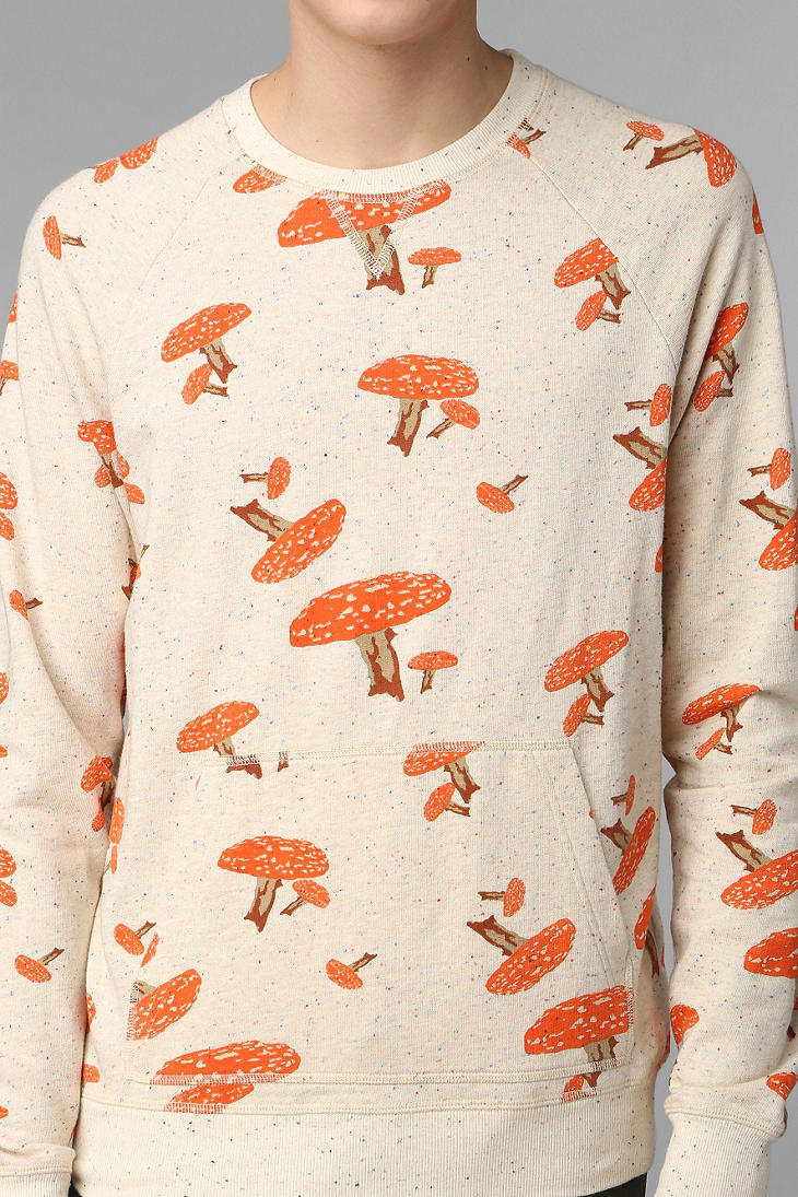 Urban Outfitters Koto Mushroom Sweatshirt in Orange for Men | Lyst