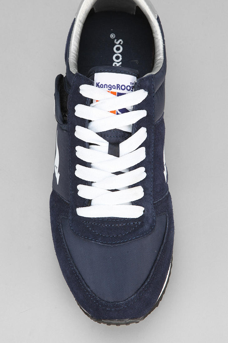 Urban Outfitters Kangaroos Combat Running Sneaker in Blue for Men | Lyst