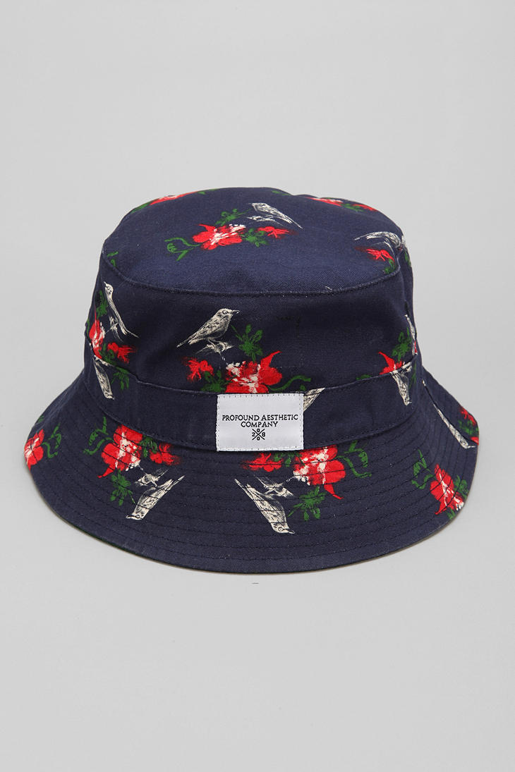 Urban Outfitters Profound Aesthetic Birds Bucket Hat in
