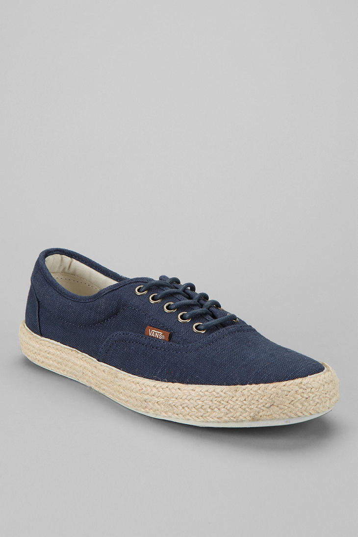 vans espadrilles mens