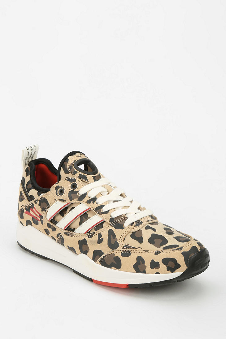 adidas leopard print sport shoes
