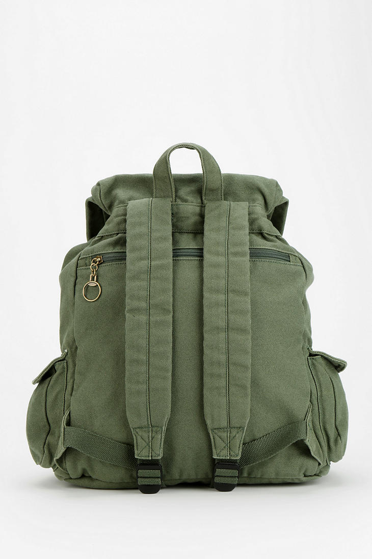 Urban Outfitters Bdg Cargo Pocket Backpack in Olive (Green ...