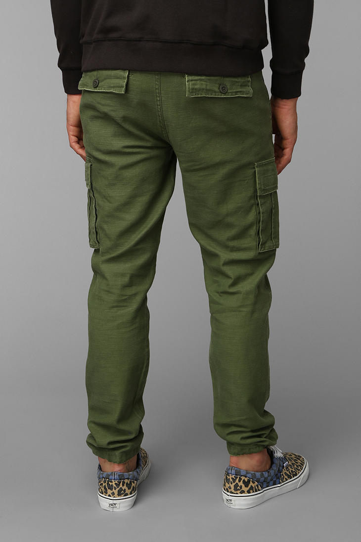 Urban Outfitters Koto Cinched Cargo Pants in Green for Men | Lyst