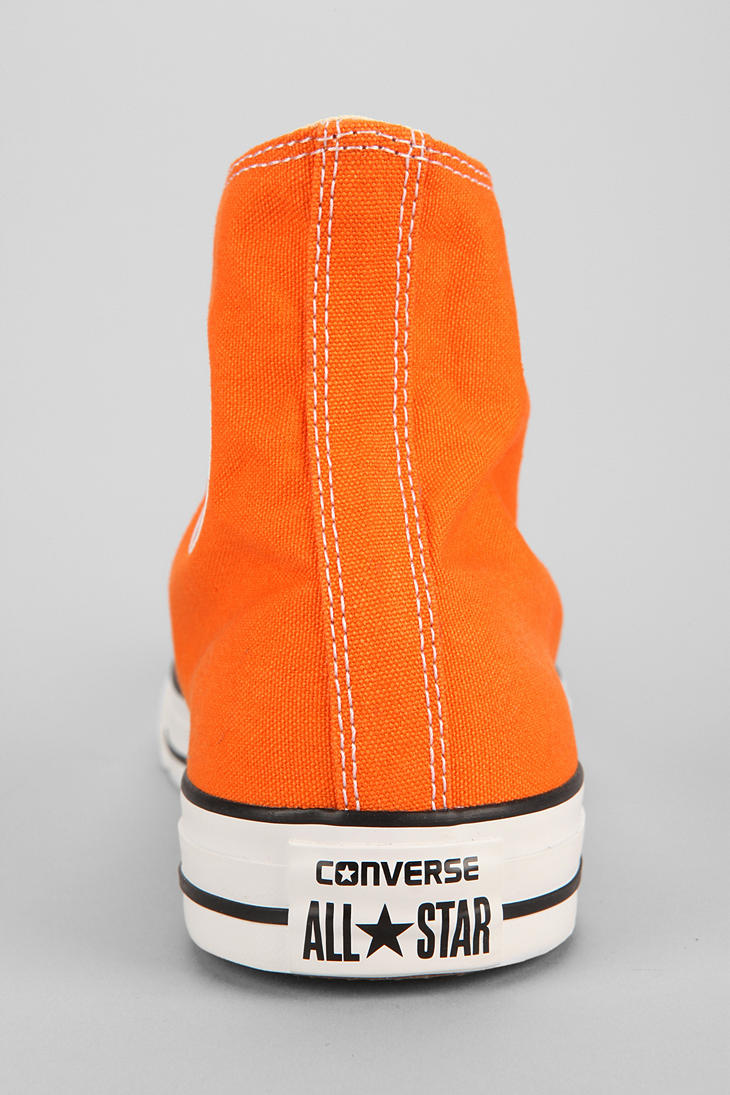 orange converse mens