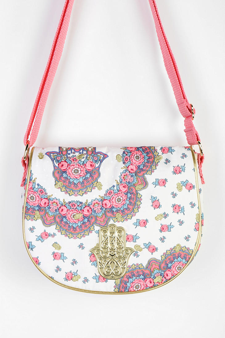 Urban Outfitters Lesportsac La Boheme Fleur Dete Crossbody Bag In Pink Lyst