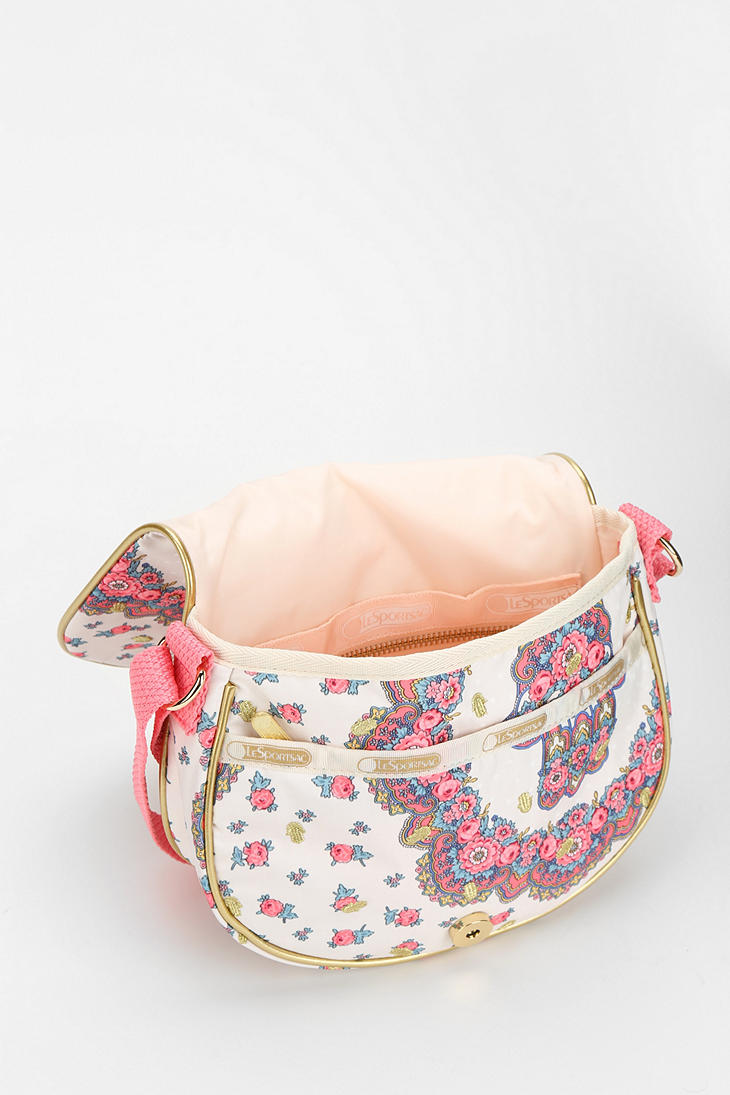 Urban Outfitters Lesportsac La Boheme Fleur Dete Crossbody Bag In Pink Lyst