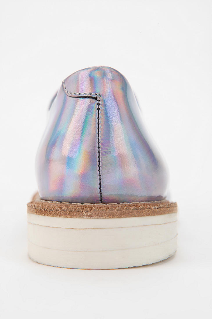 Urban Outfitters Hologram Oxford in Metallic for Men | Lyst