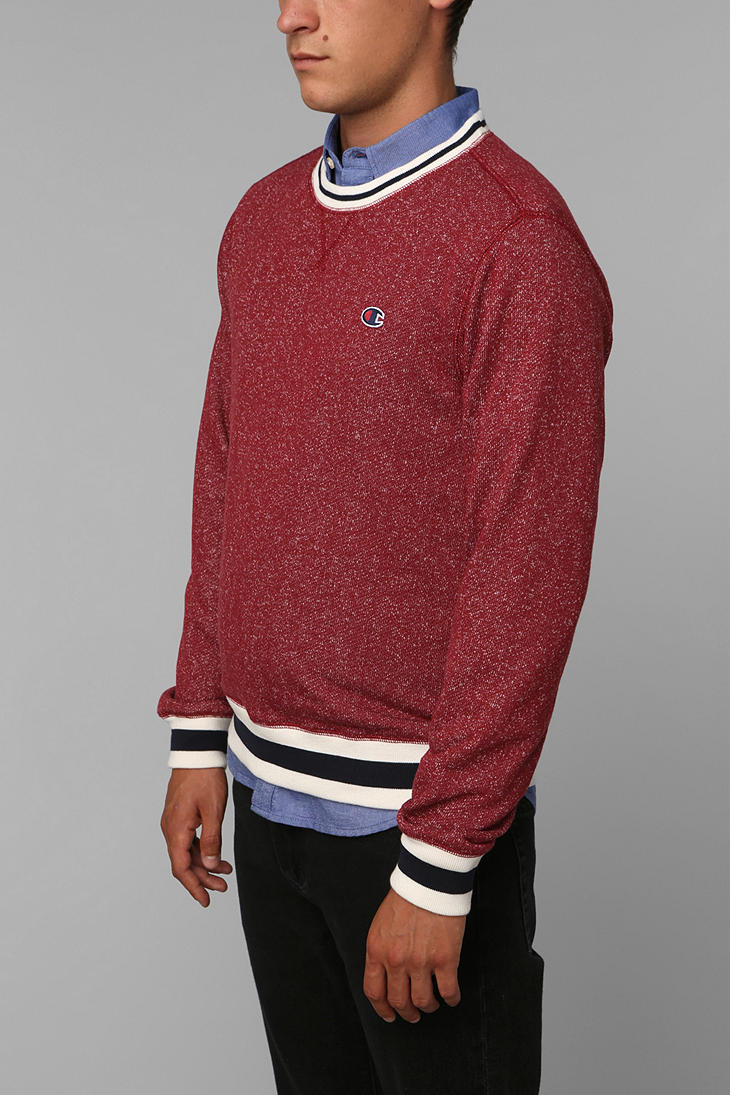 red champion sweatshirt men