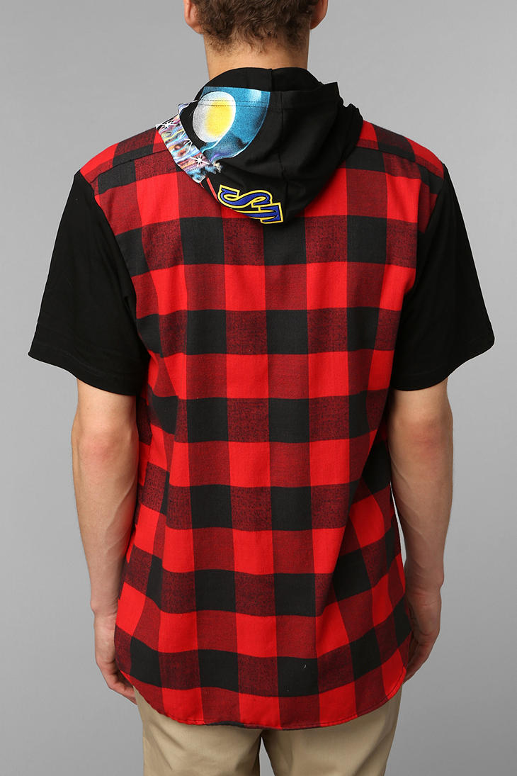 short sleeve flannel shirt