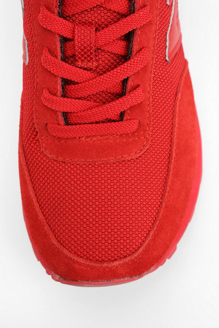 New Balance 501 Monochromatic Running Sneaker in Red | Lyst