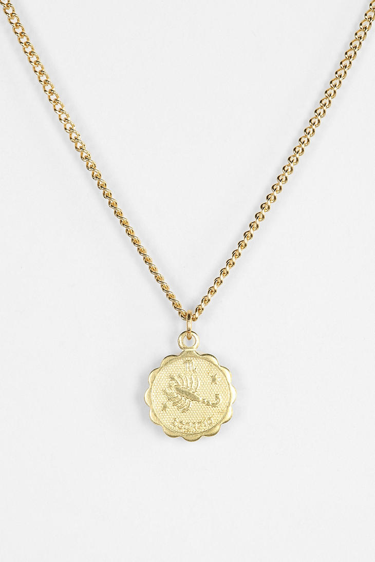 Scorpio Necklace Urban Outfitters 2024 www.alhudapk