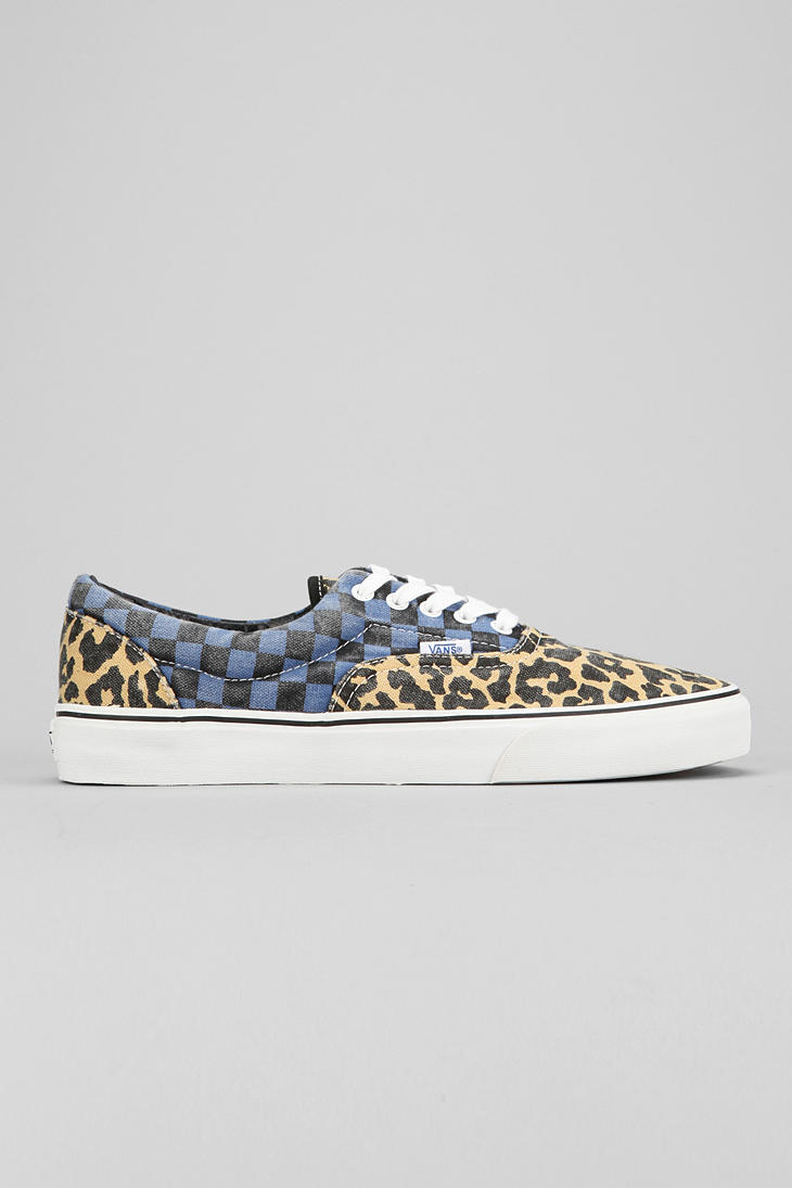 vans era checkerboard multicolor