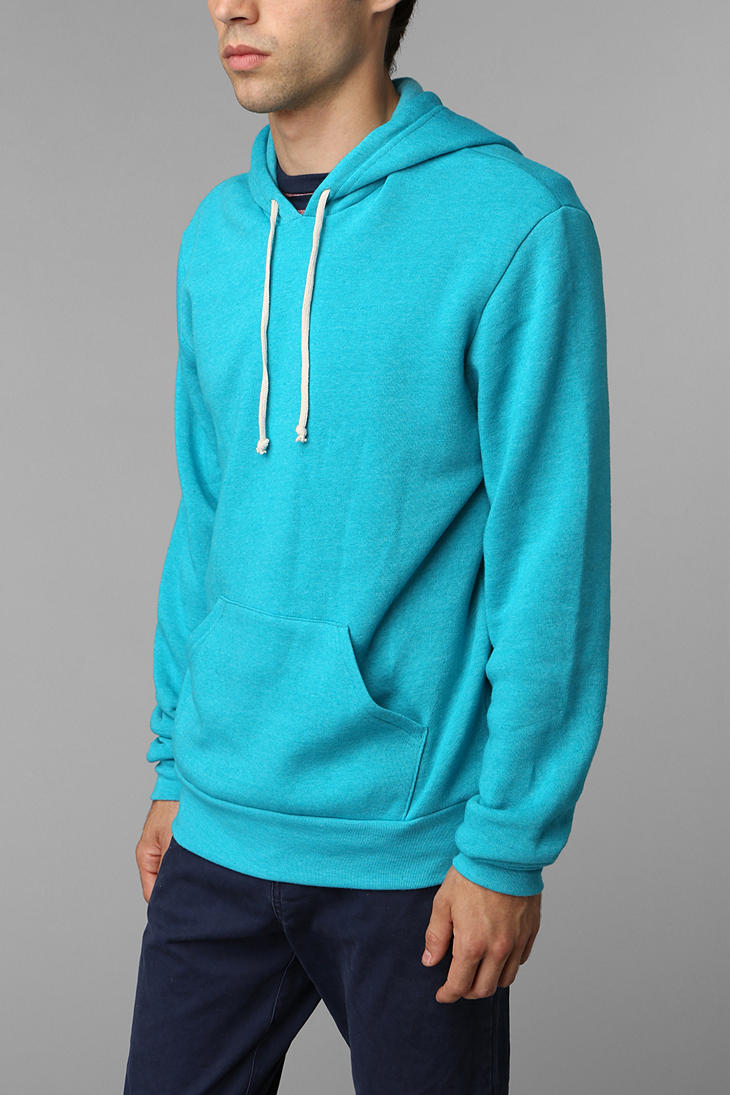 Urban Outfitters Alternative Hoodlum Pullover Hoodie Sweatshirt in Blue for  Men | Lyst