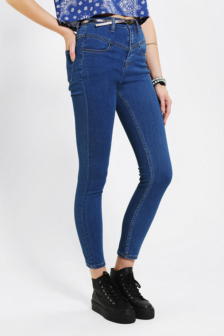 bdg seamed high rise jean