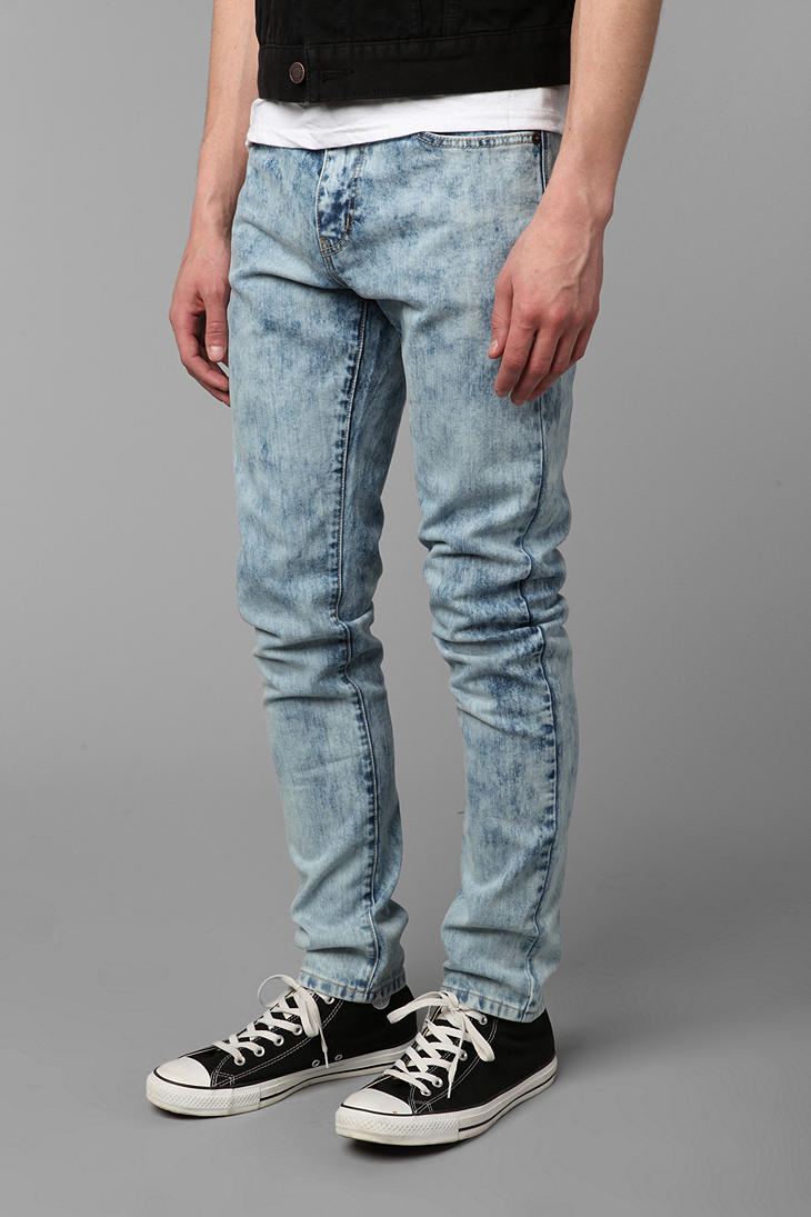 Lyst - Urban Outfitters Standard Cloth Super Skinny Jean in Blue for Men
