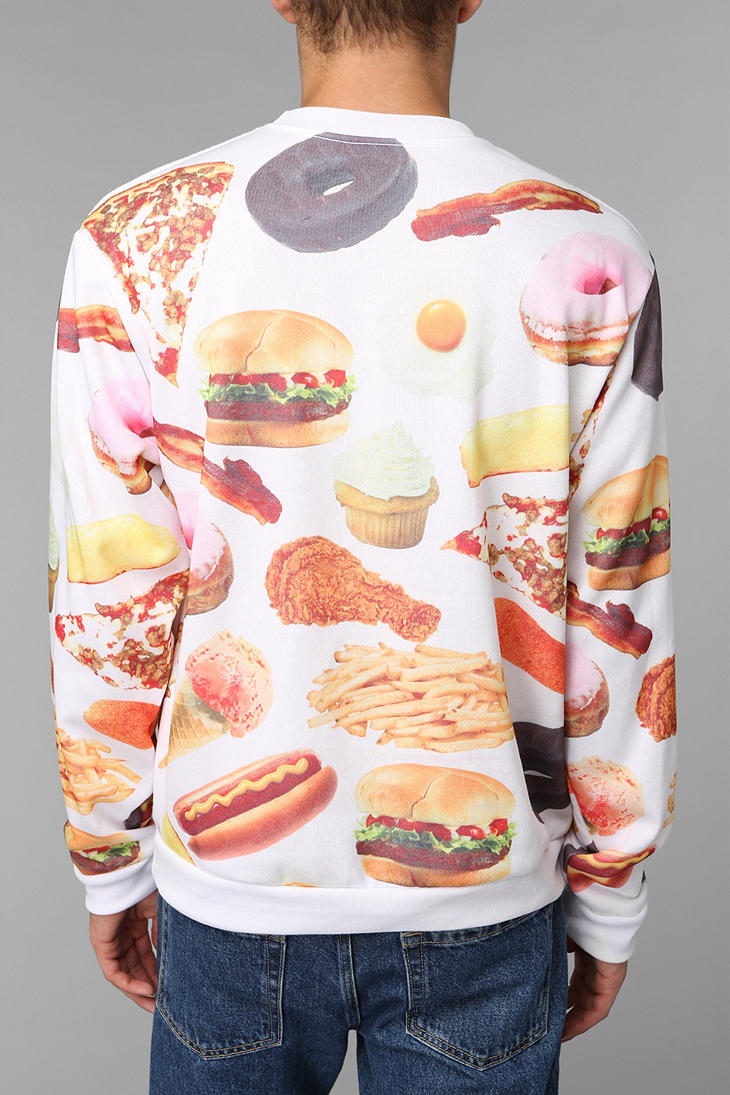 Urban Outfitters Rook Fast Food Pullover Sweatshirt in ...