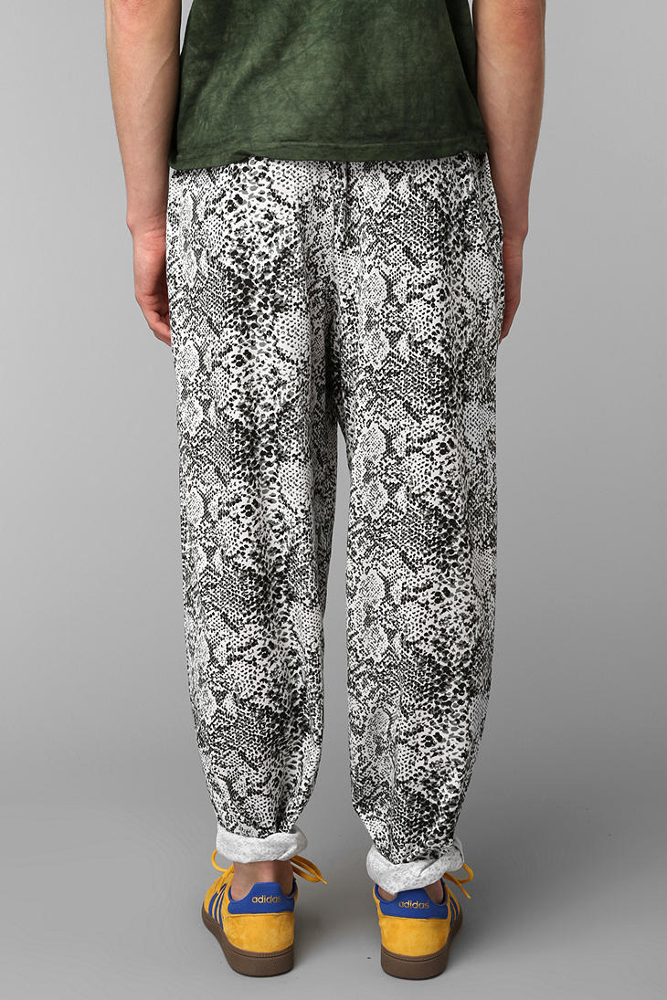 Urban Outfitters Zubaz Snakeskin Pant in White Lyst