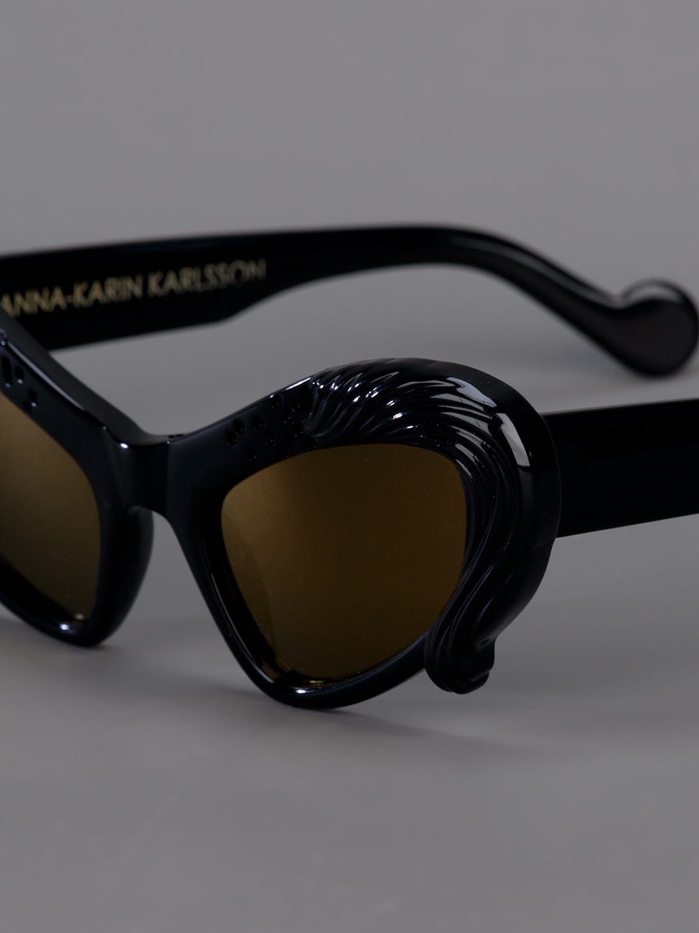 Anna Karin Karlsson Black Horse Sunglasses - Lyst