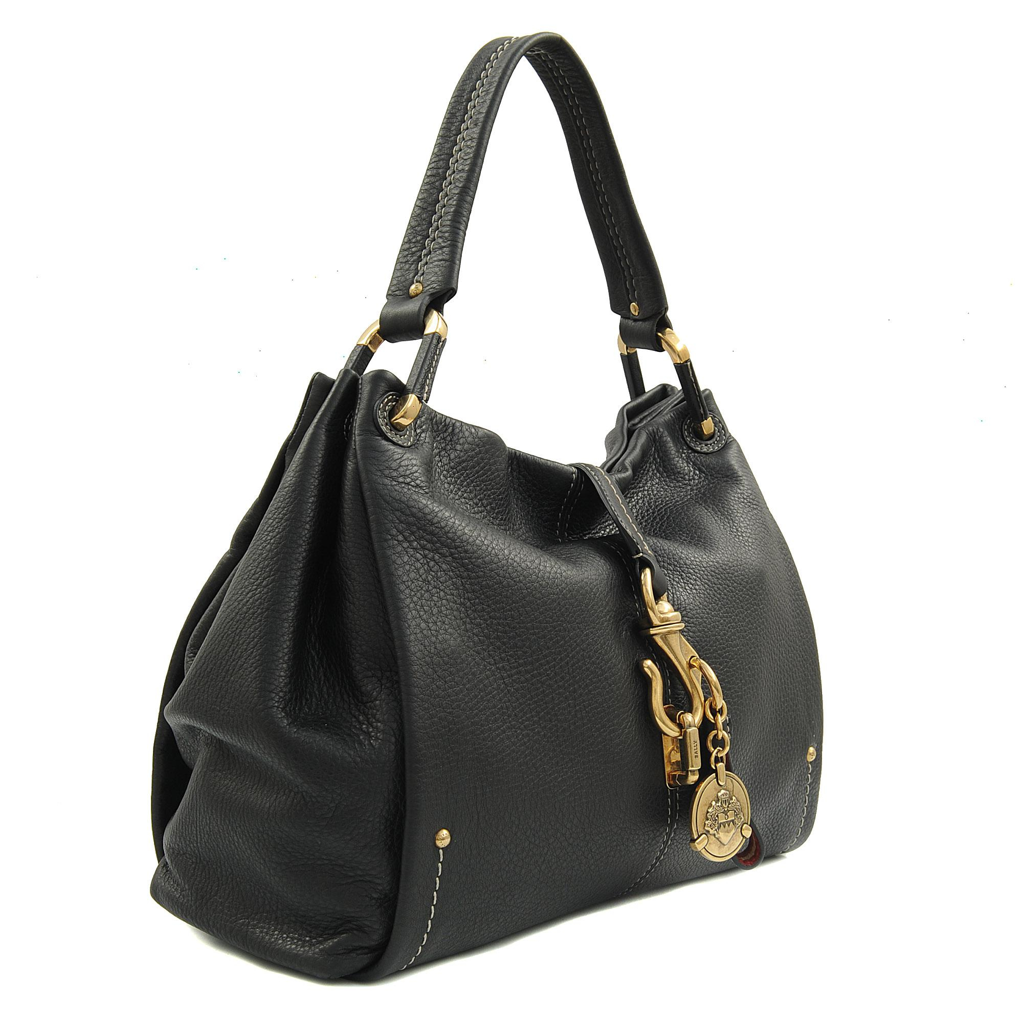 Bally Merli Hobo Bag In Black Lyst Bally Merli Hobo Bag In Black Lyst