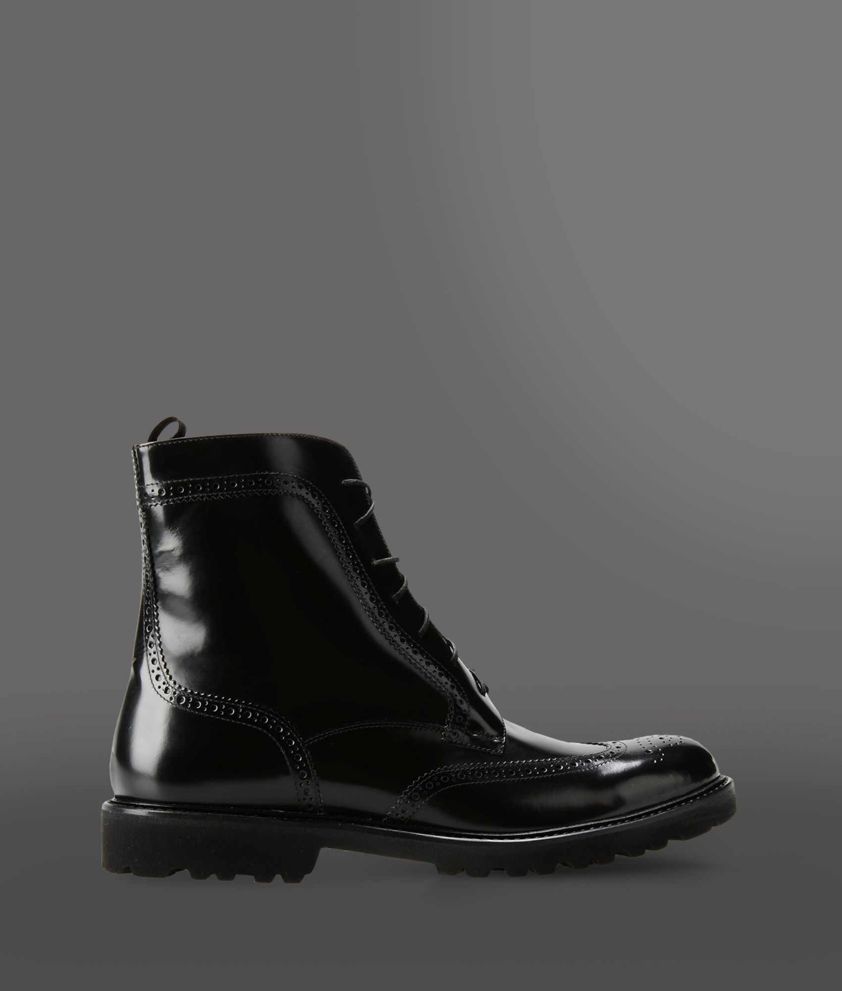 armani boots for men