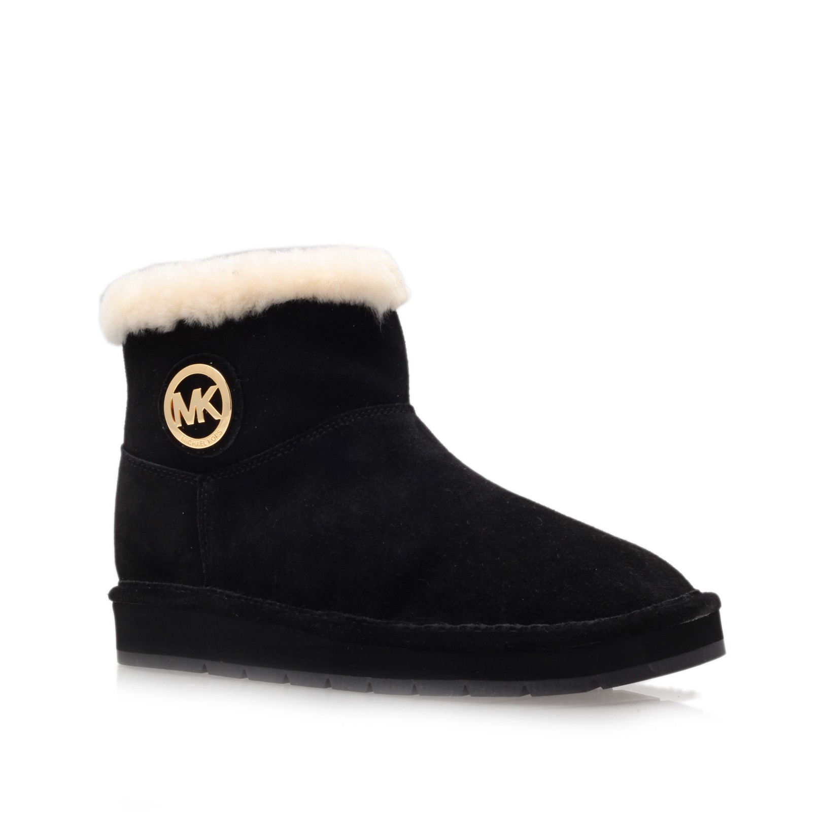 Michael Kors Winter Ankle Boots in Black | Lyst