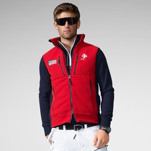 ralph lauren fleece vest