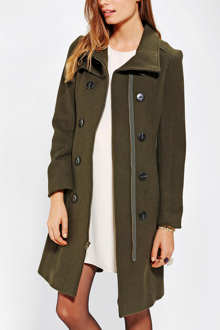 urban outfitters wool coat