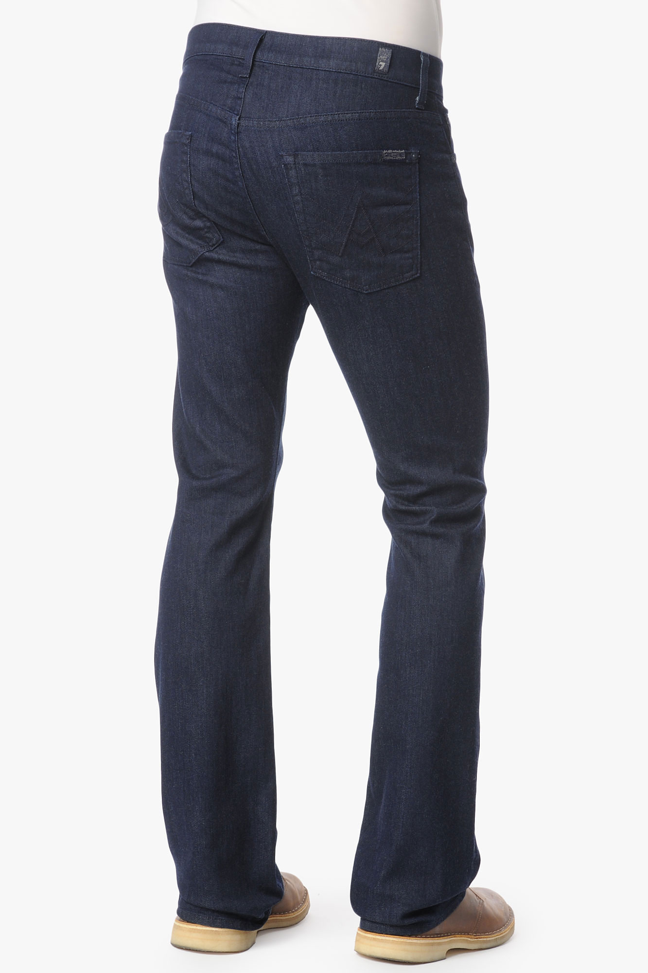 Lyst - 7 For All Mankind Luxe Performance Brett Modern Bootcut with A Pocket in Blue for Men