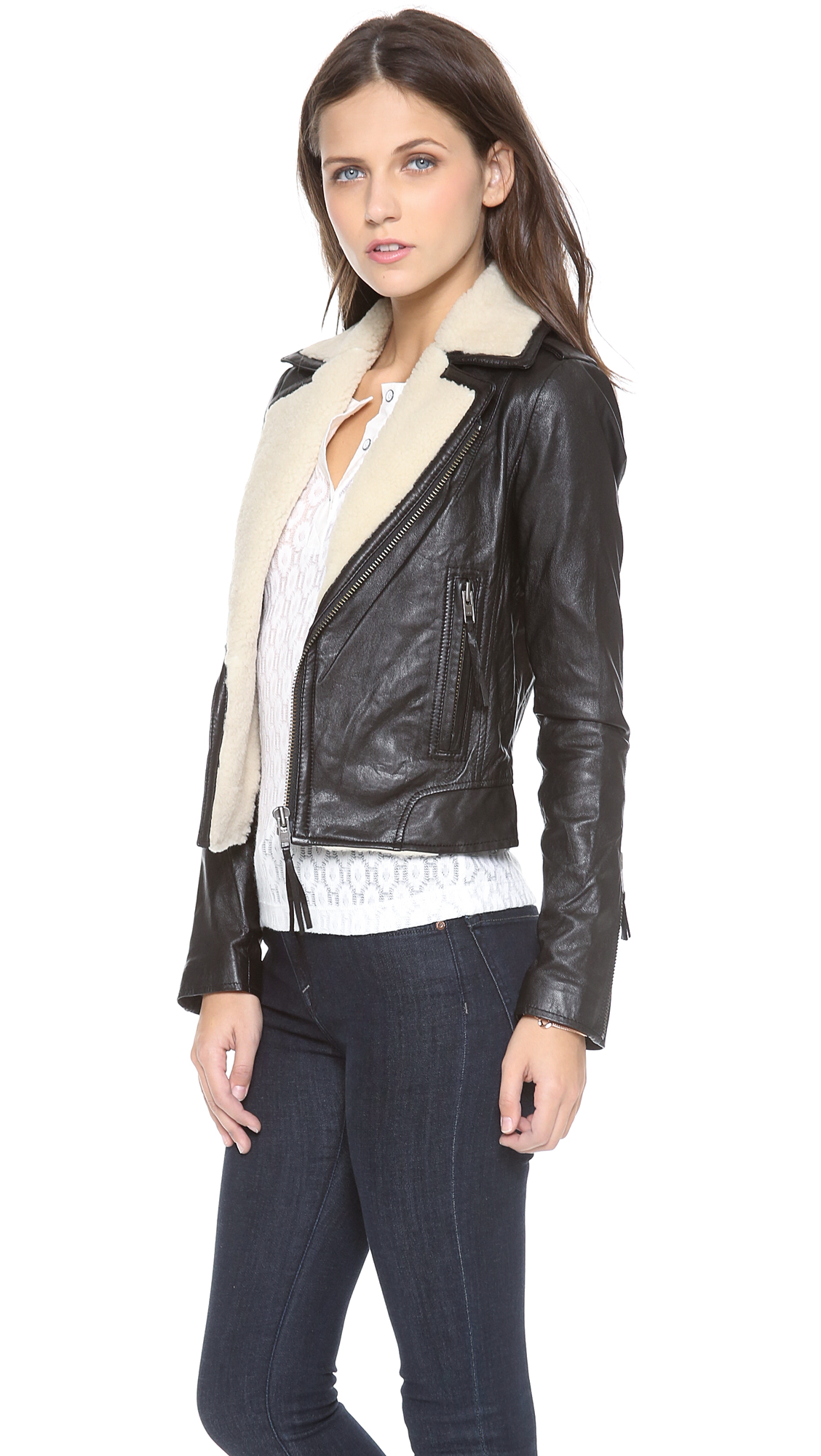 joie leather jacket