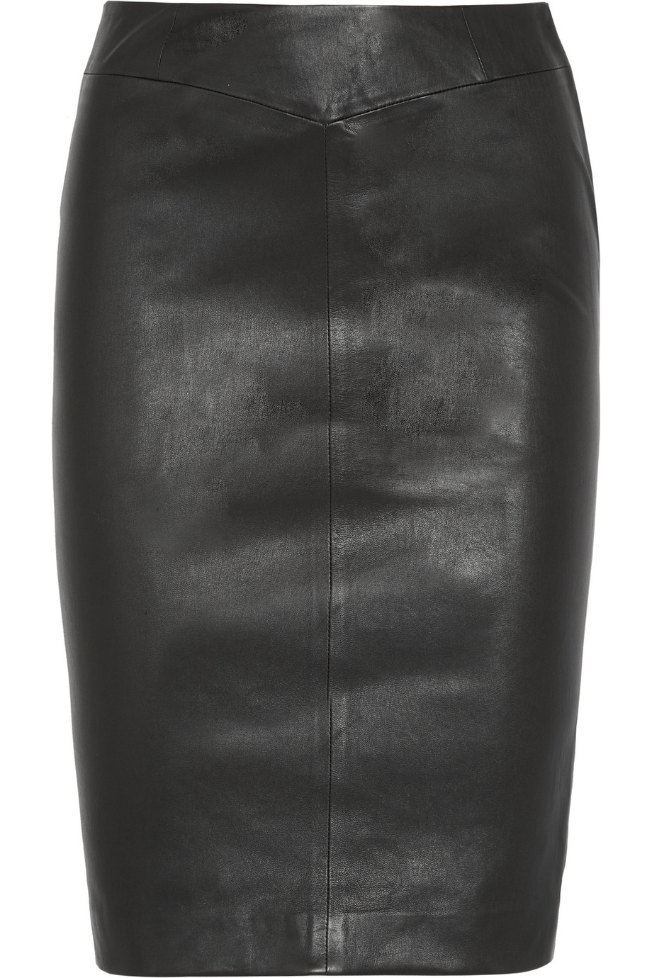 Lyst - Joseph Leather Pencil Skirt in Black