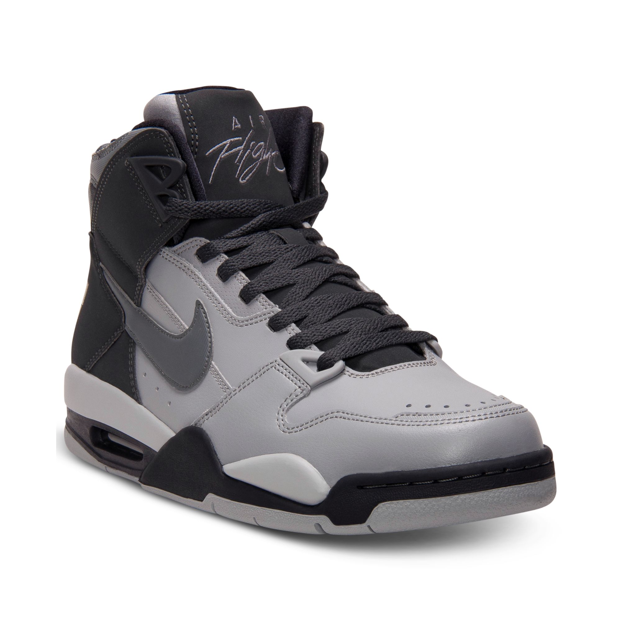 Nike Flight Condor High Basketball Sneakers in Cool Grey/Anthracite (Gray)  for Men | Lyst