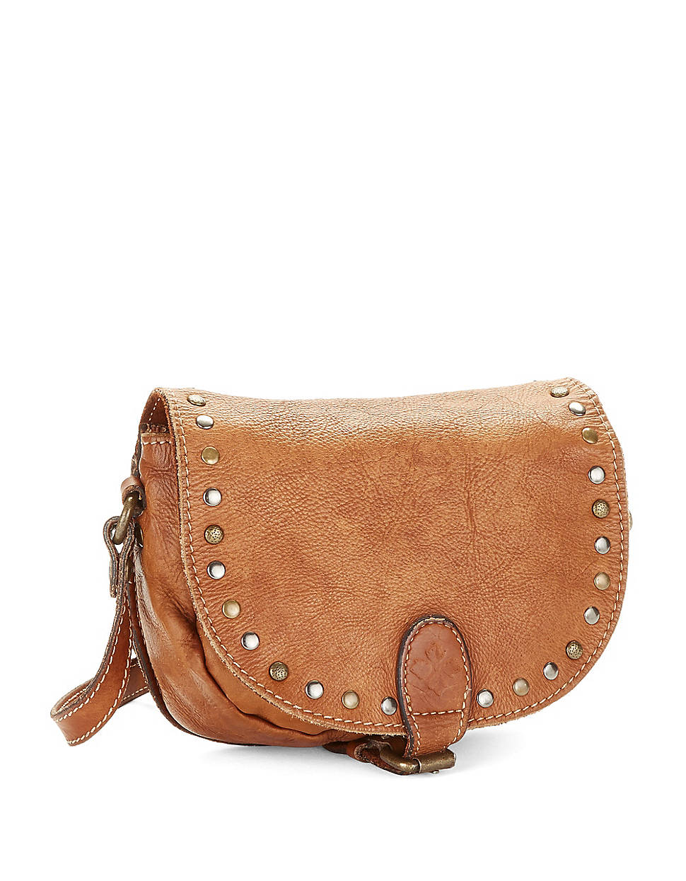 Patricia Nash Isola Crossbody Hobo Bag in Brown (rust) Lyst