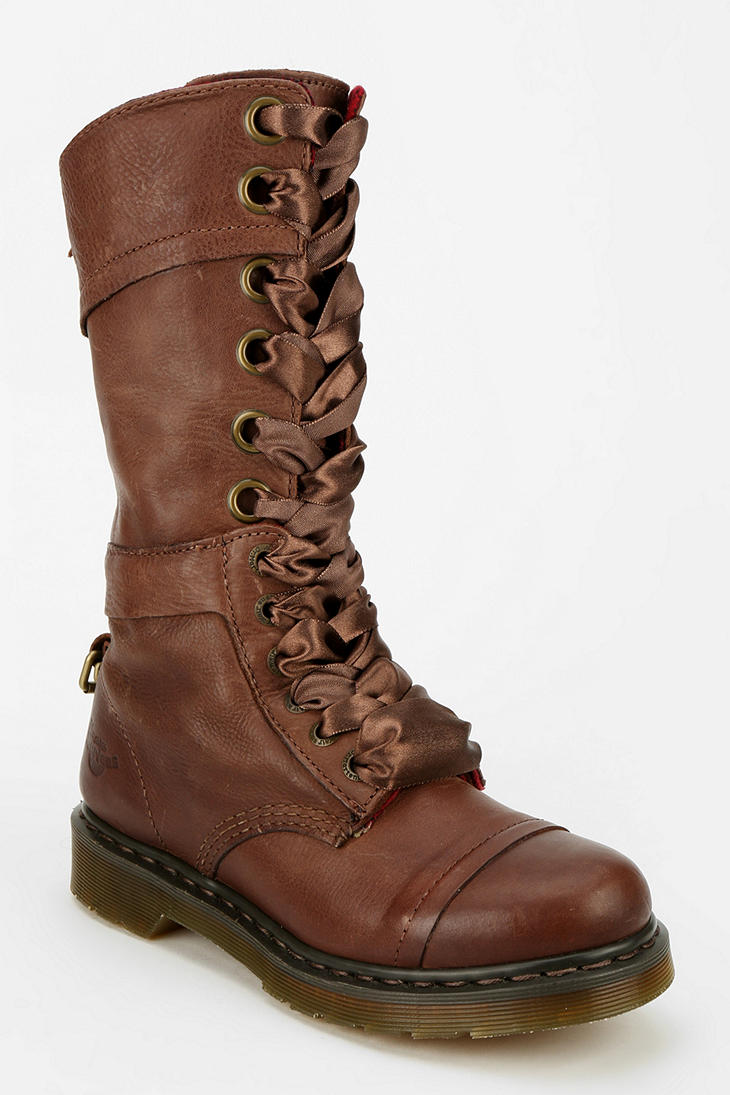 Urban Outfitters Dr Martens Triumph Boot in Brown - Lyst