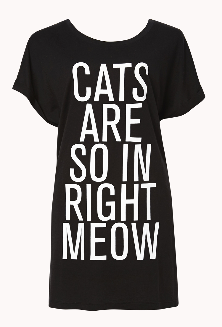 cat shirts forever 21 Big sale - OFF 61%
