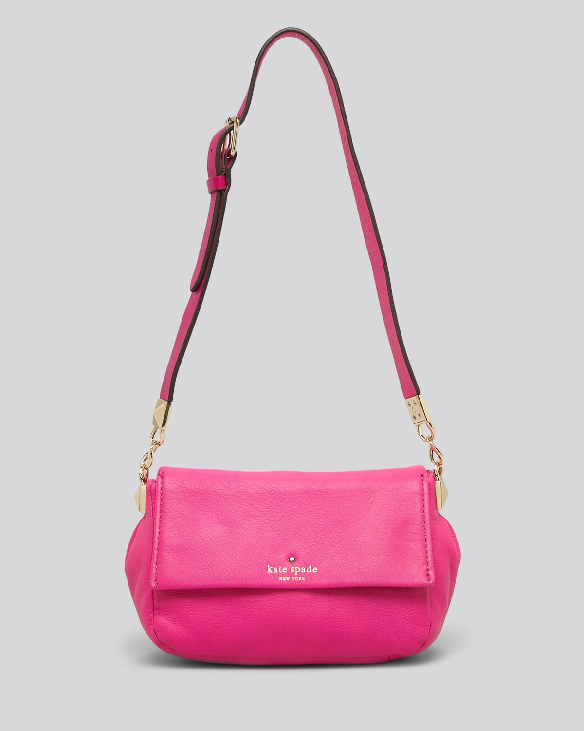 kate spade bright pink handbag